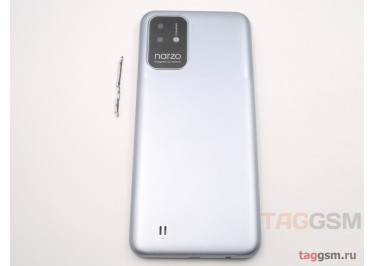 Задняя крышка для Realme Narzo 50i (RMX3235) (серый)