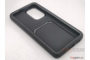 Задняя накладка для Samsung A53 / A536 Galaxy A53 (2022) (силикон, с визитницей, черная (Full Case))