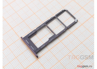 Держатель сим для Samsung A245 Galaxy A24 4G (2023) (бургунди)