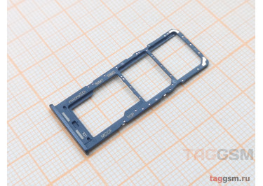 Держатель сим для Samsung M336 Galaxy M33 (2022) (синий)
