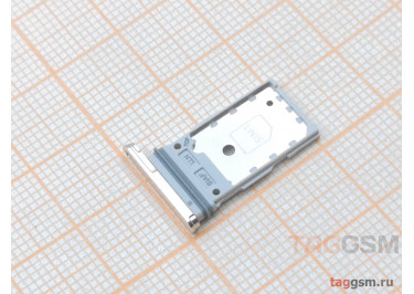 Держатель сим для Samsung S911 / S916 Galaxy S23 / S23 Plus (серебро)