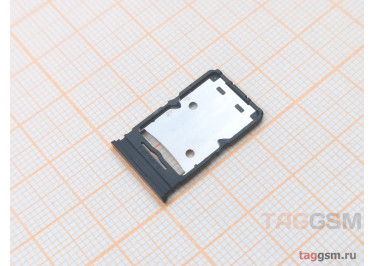 Держатель сим для Infinix Note 30i (X6716) (черный)