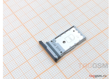 Держатель сим для Samsung S911 / S916 Galaxy S23 / S23 Plus (черный)