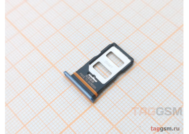 Держатель сим для Xiaomi Poco X5 Pro / Redmi Note 12 Pro 5G (синий)