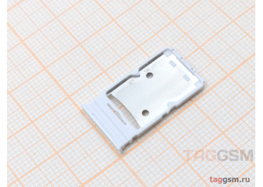 Держатель сим для Tecno Spark 9 Pro (KH7n) (серебро)