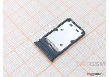Держатель сим для Tecno Spark 9 Pro (KH7n) (черный)