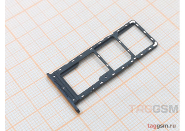 Держатель сим для Infinix Smart 7 HD (X6516) (черный)
