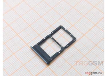 Держатель сим для Huawei Honor X8a 4G (серебро)