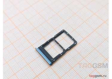 Держатель сим для Huawei Honor X8a 4G (синий)