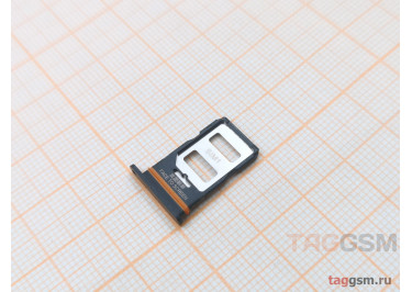 Держатель сим для Xiaomi Poco X5 Pro / Redmi Note 12 Pro 5G (черный)