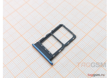 Держатель сим для Huawei Honor X7a 5G (синий)