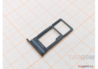Держатель сим для Samsung A346 Galaxy A34 5G (2023) (графит)