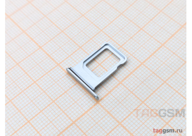 Держатель сим для iPhone 15 / 15 Plus (синий) (2sim)