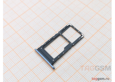 Держатель сим для Huawei Honor X6 4G (синий)