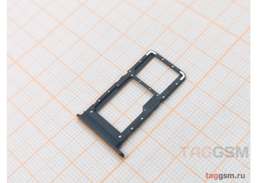 Держатель сим для Huawei Honor X6 4G (черный)