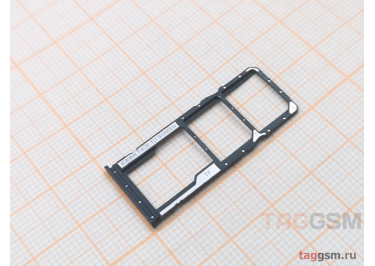 Держатель сим для Xiaomi Redmi Note 12 4G (черный)