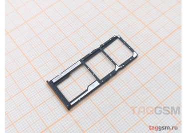 Держатель сим для Xiaomi Redmi Note 12S (черный)
