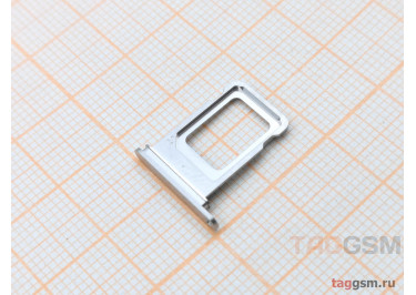 Держатель сим для iPhone 15 Pro / 15 Pro Max (белый)