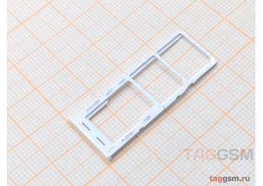 Держатель сим для Samsung A047 Galaxy A04s (2022) (белый)