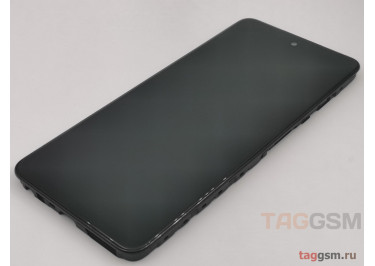 Дисплей для Tecno Spark 20C (BG7n) + тачскрин + рамка (черный), Full ORIG