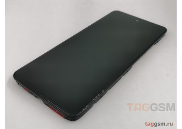 Дисплей для Tecno Spark 20 (KJ5n) + тачскрин + рамка (черный), Full ORIG