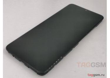 Дисплей для Tecno Spark 10 4G (KI5q) + тачскрин + рамка (черный), Full ORIG