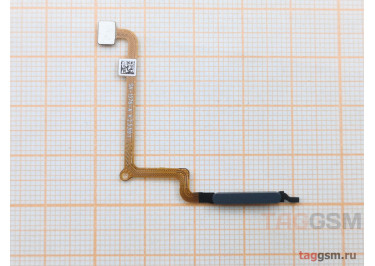 Шлейф для Xiaomi Poco C65 / Redmi 13C + сканер отпечатка пальца (синий)