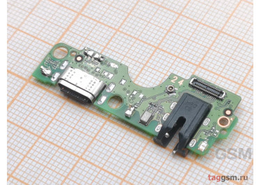 Шлейф для Tecno Spark 20 (KJ5n) / Spark Go (2024) (BG6) + разъем зарядки + разъем гарнитуры + микрофон