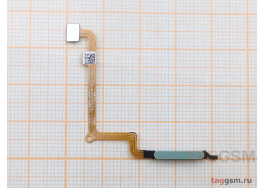 Шлейф для Xiaomi Poco C65 / Redmi 13C + сканер отпечатка пальца (зеленый)