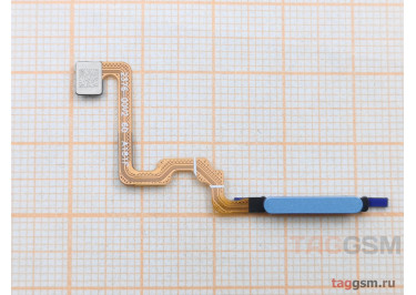 Шлейф для Xiaomi Redmi 12 4G + сканер отпечатка пальца (синий)