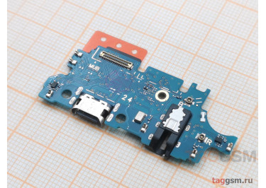 Шлейф для Samsung A155 Galaxy A15 4G (2024) + разъем зарядки + разъем гарнитуры + микрофон