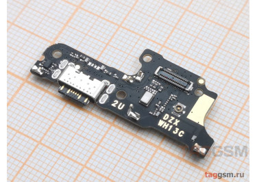Шлейф для Xiaomi Poco C65 / Redmi 13C + разъем зарядки + микрофон