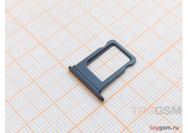 Держатель сим для iPhone 12 mini (черный)