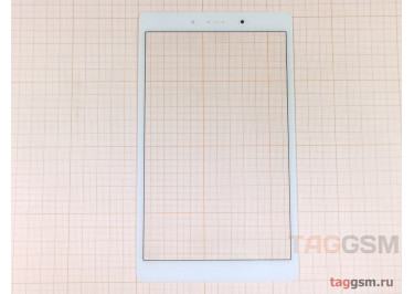 Стекло + OCA для Samsung SM-T295 Galaxy Tab A 8.0 (белый)
