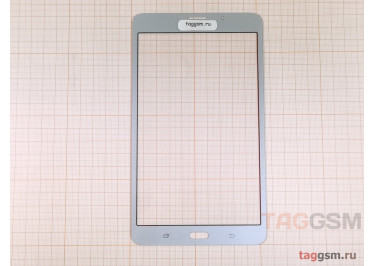 Стекло + OCA для Samsung SM-T285 Galaxy Tab A 7.0 (серебро)