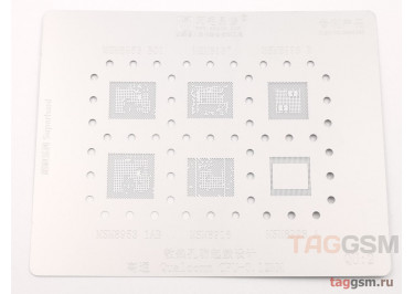 Трафарет BGA CPU MSM8916 / MSM8937 / MSM8953 B01 / MSM8953 1AB / MSM8998 A / MSM8998 B (QU:2) AMAOE