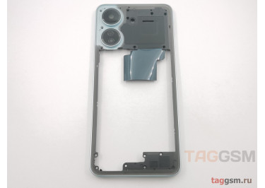 Средняя часть корпуса для Xiaomi Redmi 13C 4G (белый)
