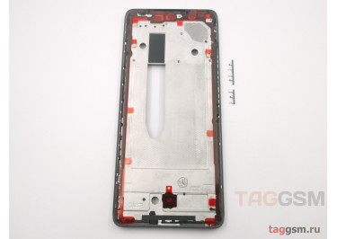 Рамка дисплея для Realme 10 Pro Plus (RMX3686) (черный)