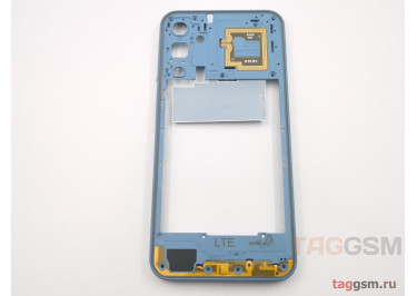 Средняя часть корпуса для Samsung SM-A155 Galaxy A15 4G (2023) (синий)