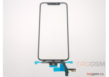 Тачскрин для iPhone XS Max + OCA (черный), ОРИГ 100% (G+OCA Pro)