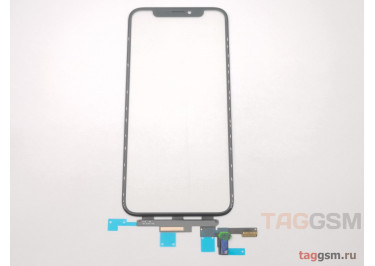 Тачскрин для iPhone X + OCA (черный), ОРИГ 100% (G+OCA Pro)