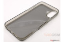 Задняя накладка для iPhone 16 Plus (ультратонкая, защита от отпечатков пальцев, силиконовая), прозрачно-черная (Guardian) (Full Case) KZDOO Задняя накладка для iPhone 16 Plus (ультратонкая, защита от отпечатков пальцев, силиконовая), прозрачно-черная (Guardian) (Full Case) KZDOO