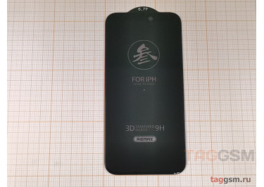 Пленка / стекло на дисплей для iPhone 14 Pro Max (Gorilla Glass) (Анти-шпион) Remax GL-27