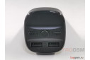 FM-модулятор (Bluetooth, 2 USB, микрофон, MicroSD) (черный) Earldom, ET-M47
