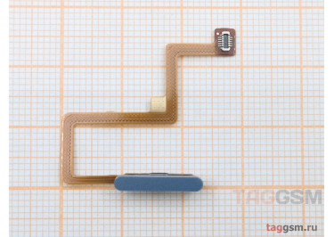 Шлейф для Xiaomi Redmi Note 11 Pro Plus 5G / Note 11 Pro (China) + сканер отпечатка пальца (голубой)