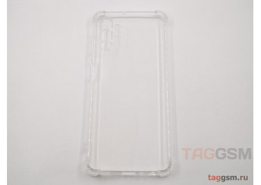 Задняя накладка для Samsung A32 5G / A326 Galaxy A32 5G (2022) (силикон, с защитой камеры, прозрачная (Full TPU Case)) Armor series