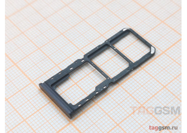 Держатель сим для Realme 11 5G (China) (черный)