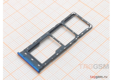 Держатель сим для Tecno Pova Neo 3 (LH6n) (синий)