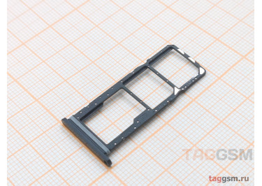 Держатель сим для Samsung A057 Galaxy A05s (2023) (черный)
