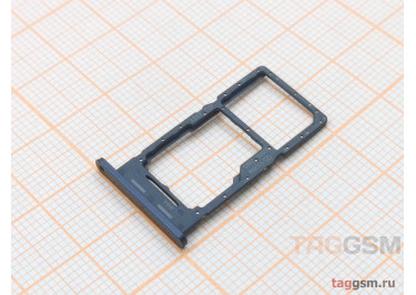 Держатель сим для Samsung A256 Galaxy A25 5G (2023) (темно-синий)